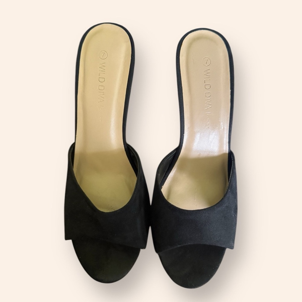 Wild Diva Black Women's heels